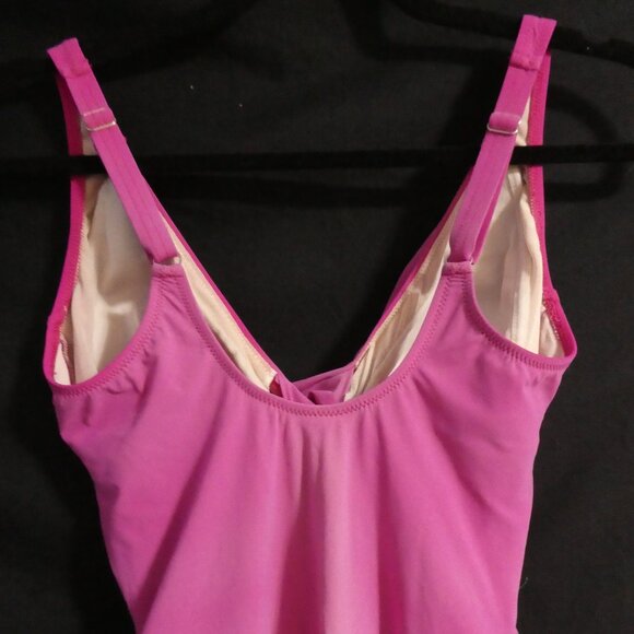 PROFILE By GOTTEX | size 12 | Pink One-Piece Swimsuit - Picture 11 of 16